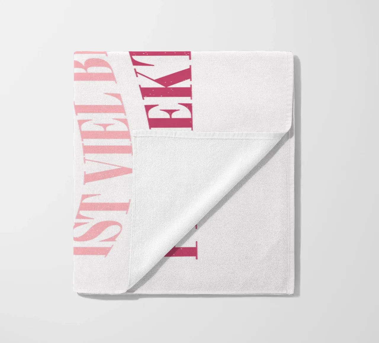 Unique is much better than perfect. Motivation. beach towel by CalliLetters