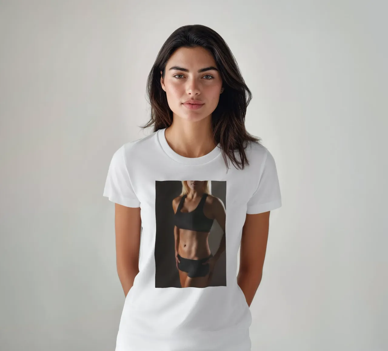 Kyli in Black t-shirt da Dave Hare Photography