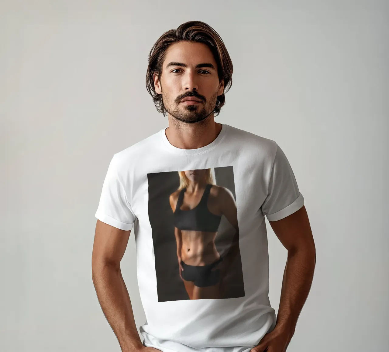 Kyli in Black t-shirt da Dave Hare Photography