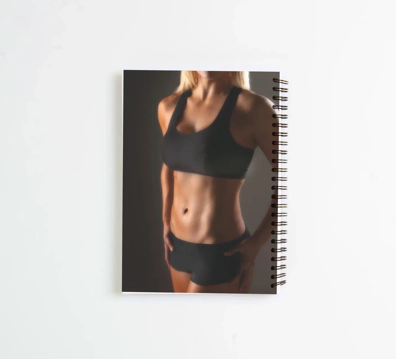 Kyli in Schwarz Ringbuch von Dave Hare Photography