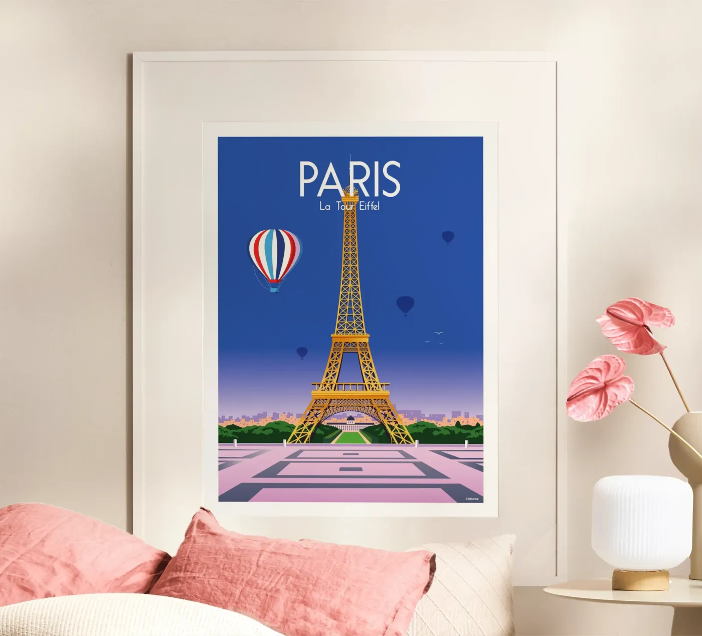 Paris poster by Raphaël Delerue