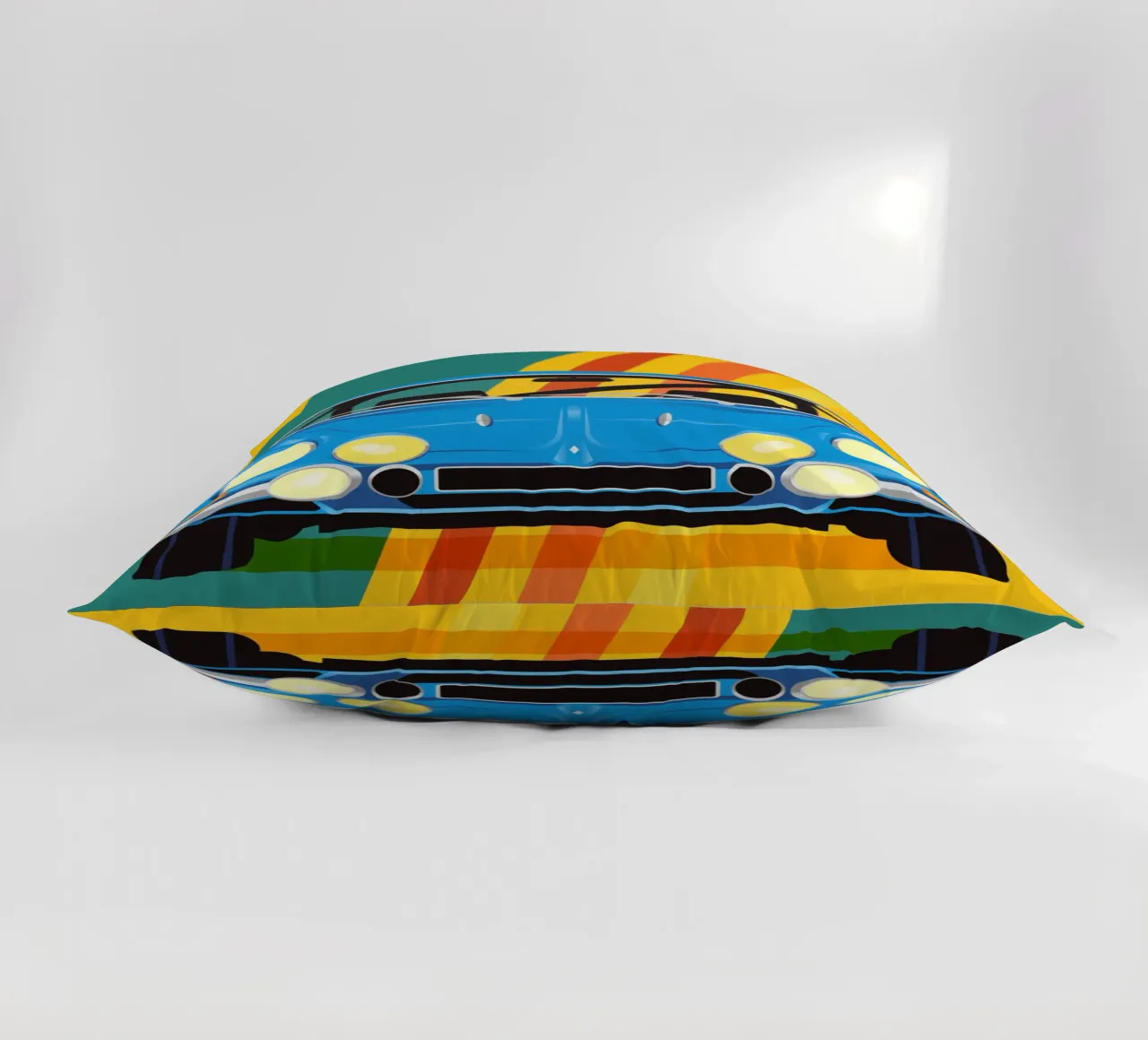 Renault Alpine A110 decorative cushion by Raphaël Delerue