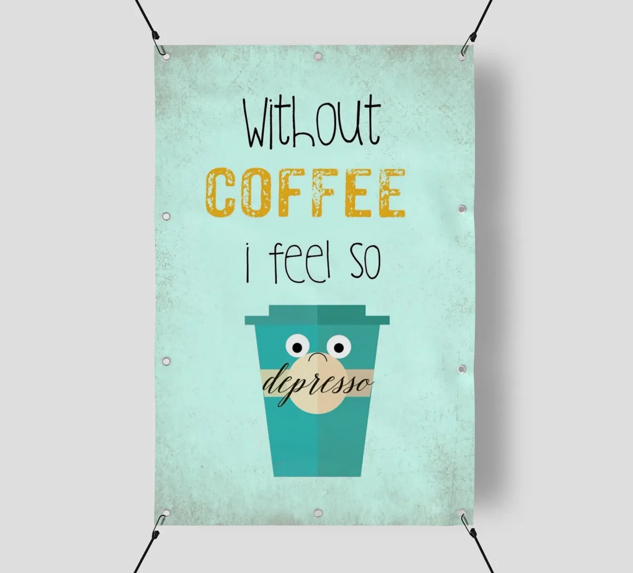 Depresso telo in pvc da Monika Strigel