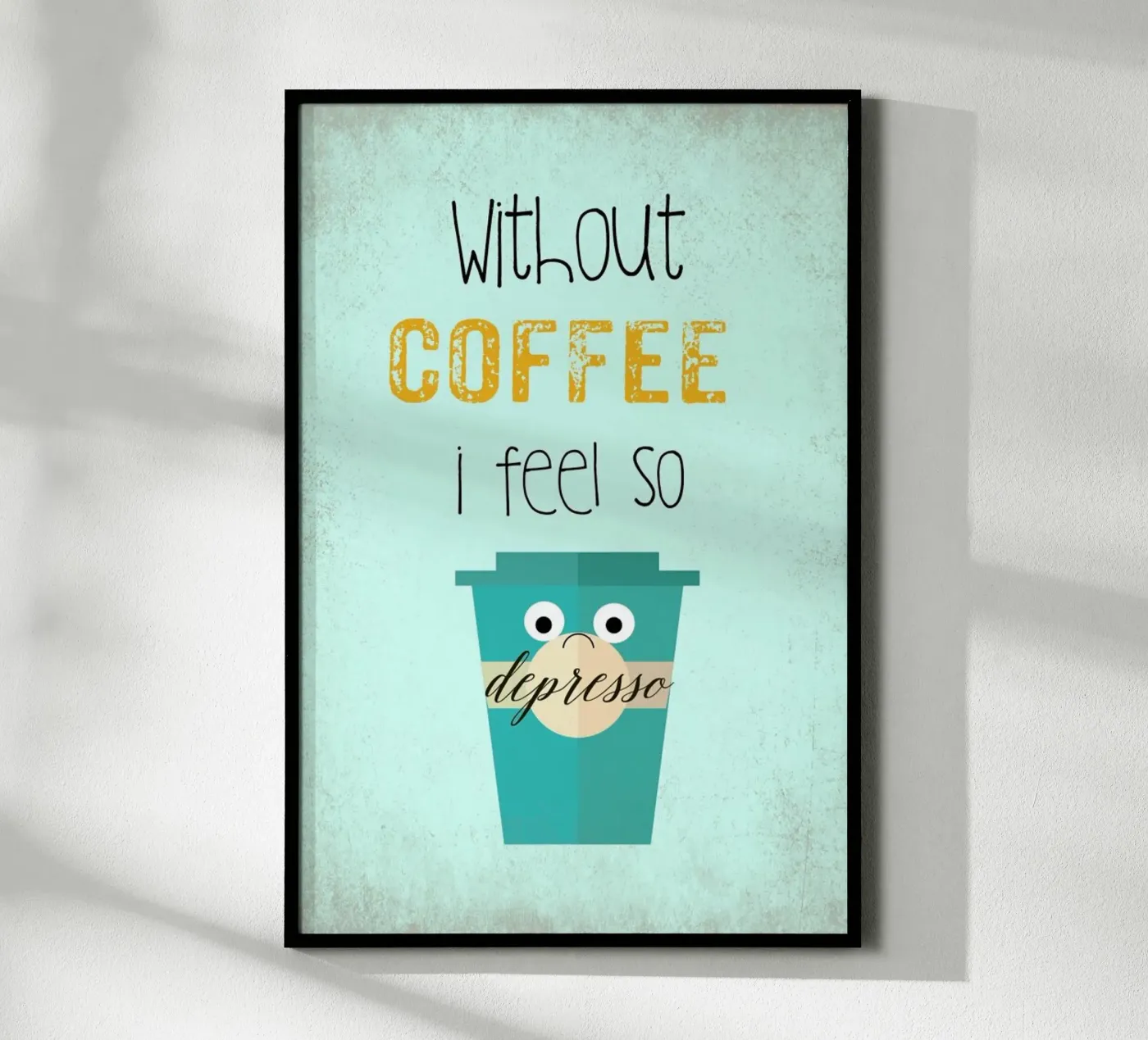 Depresso poster by Monika Strigel