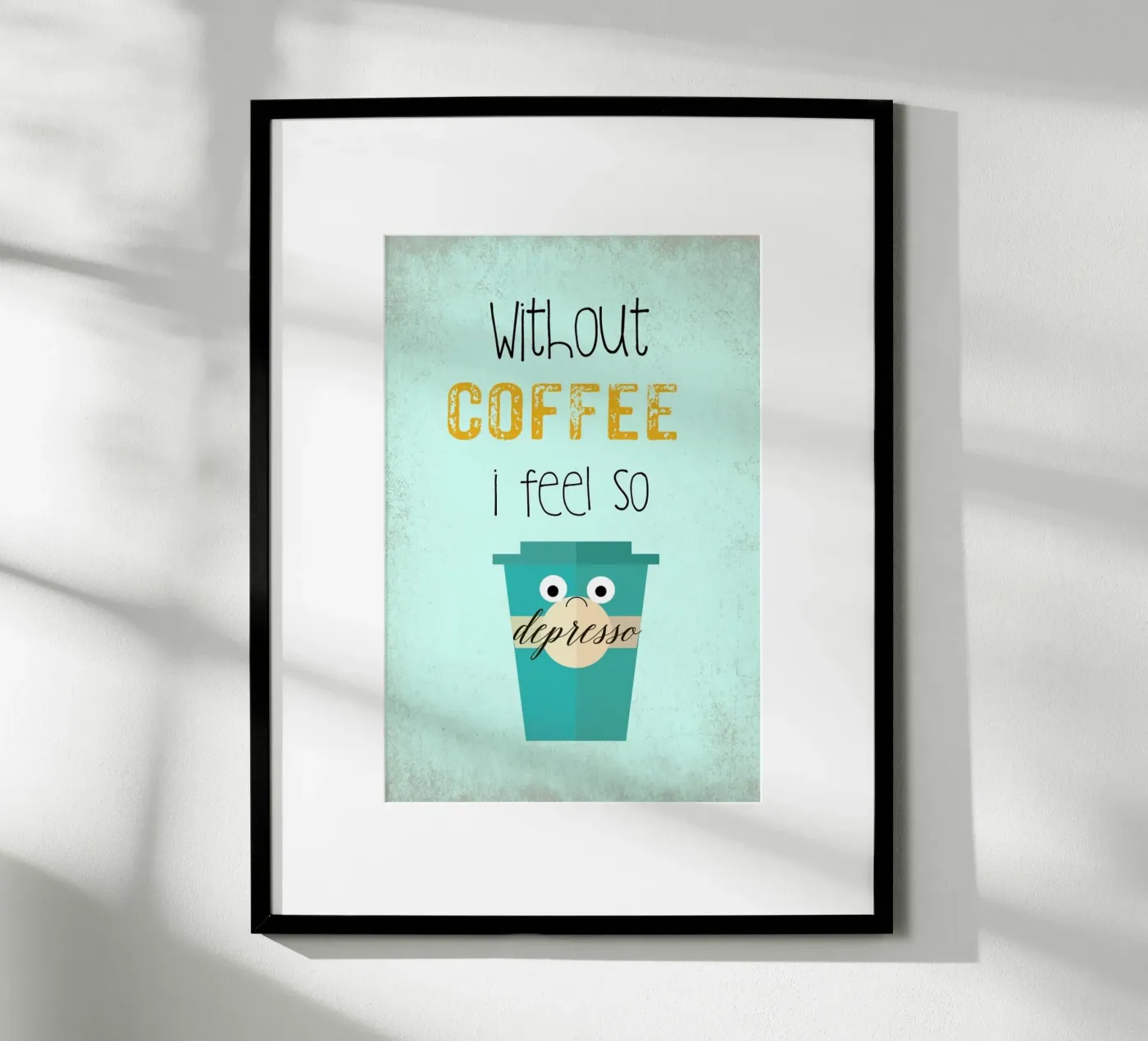 Depresso poster by Monika Strigel