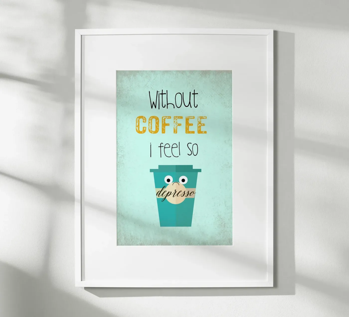 Depresso poster by Monika Strigel