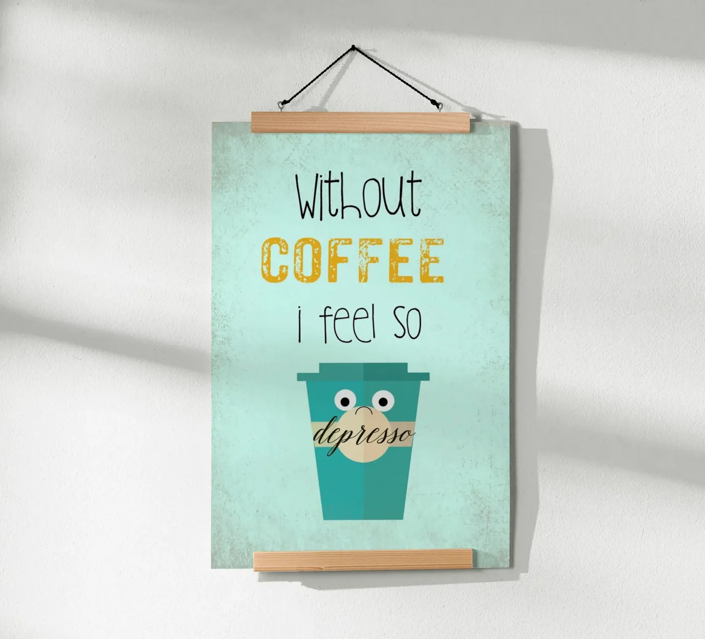 Depresso poster by Monika Strigel