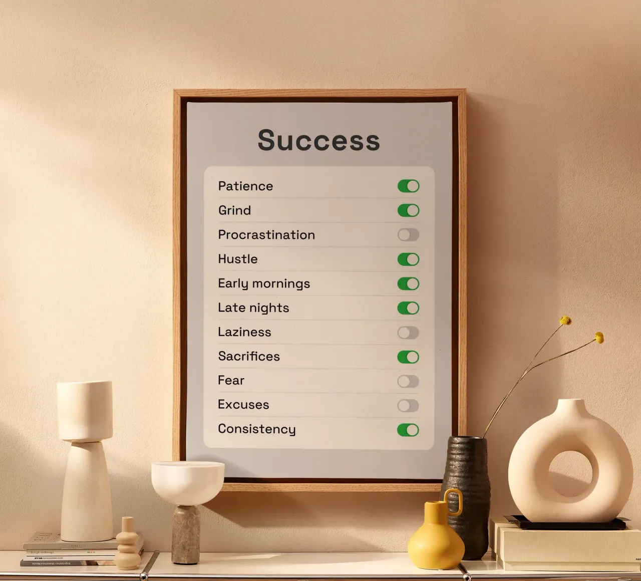 Success Settings canvas van nabakumov