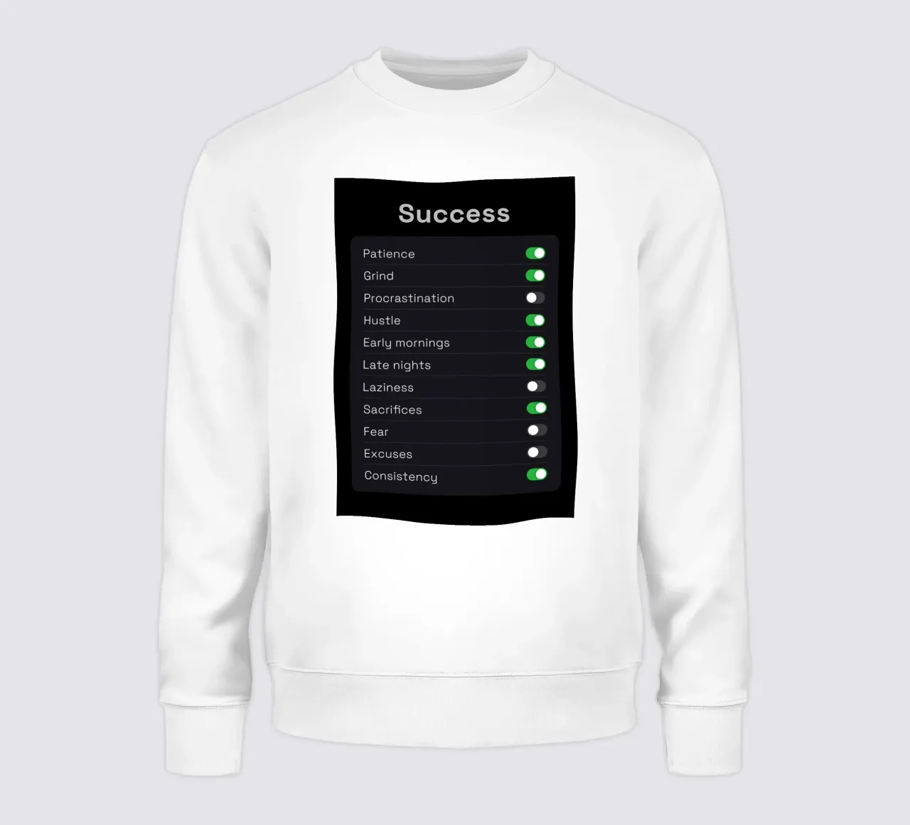 Success Settings felpa da nabakumov
