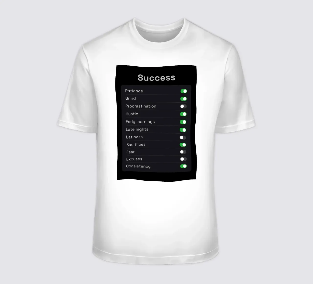 Success Settings t-shirt da nabakumov