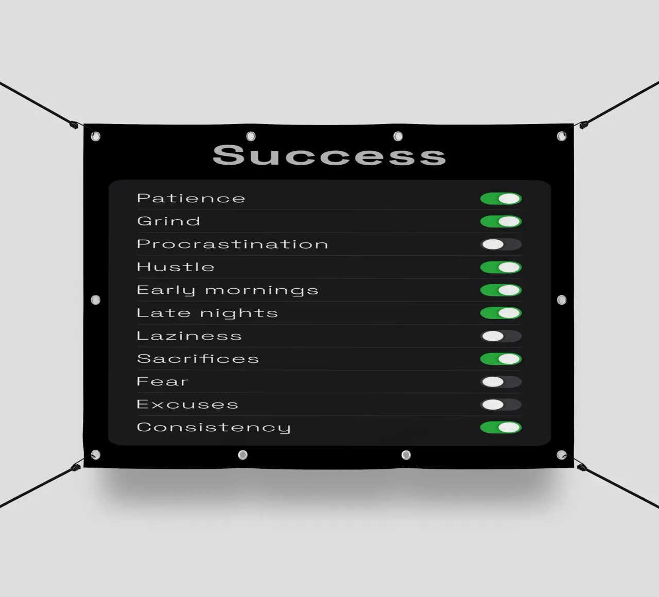 Success Settings telo in pvc da nabakumov