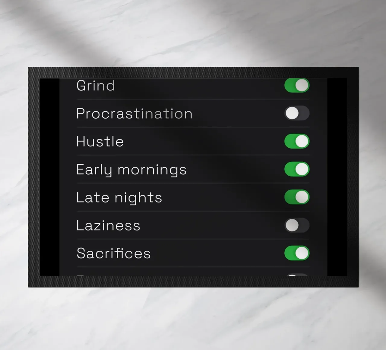 Success Settings zerbino da nabakumov