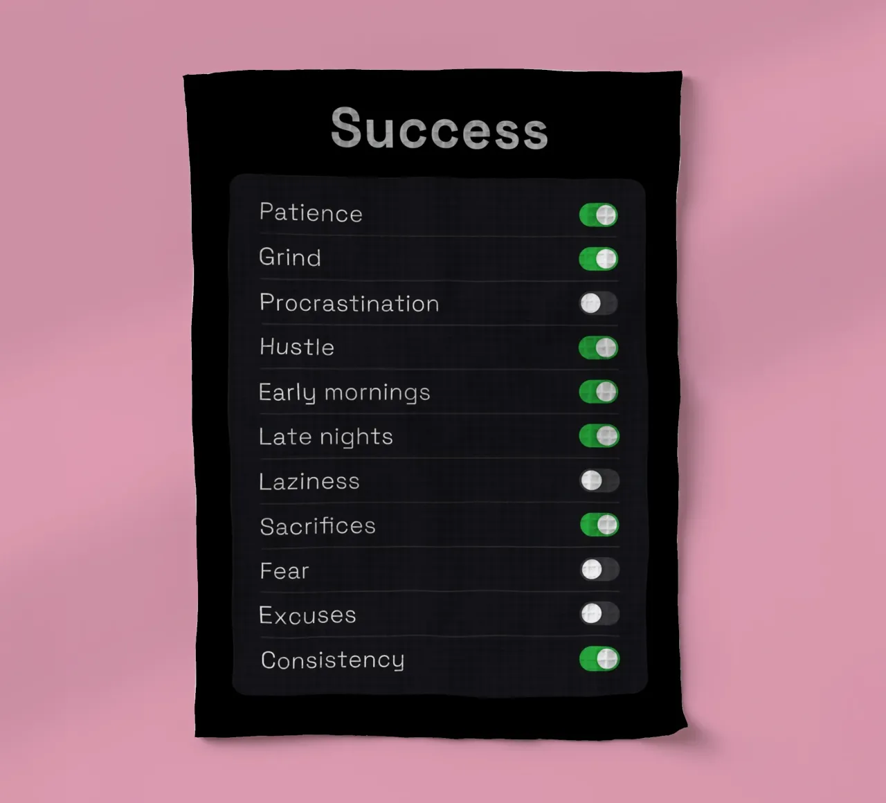 Success Settings canovaccio da cucina da nabakumov