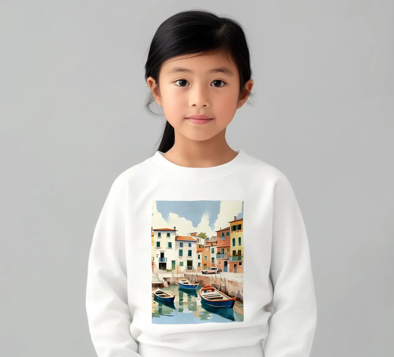 In riva al mare felpa bambino da DaarbyN