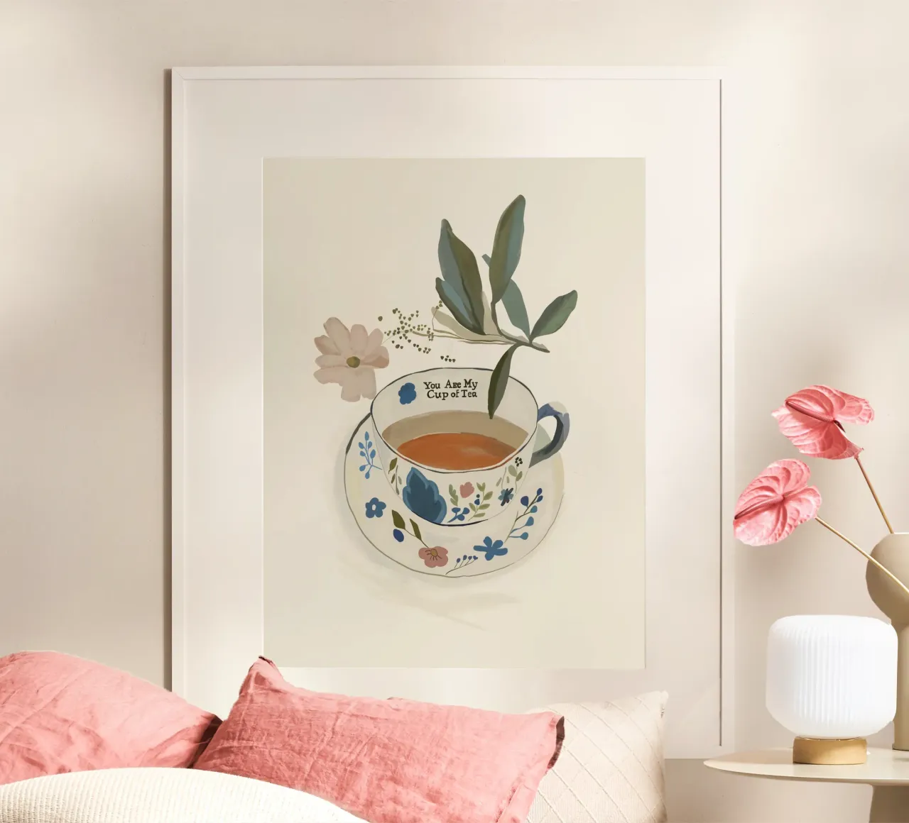 You are My Cup of Tea 4 hahnemühle by ThingDesign