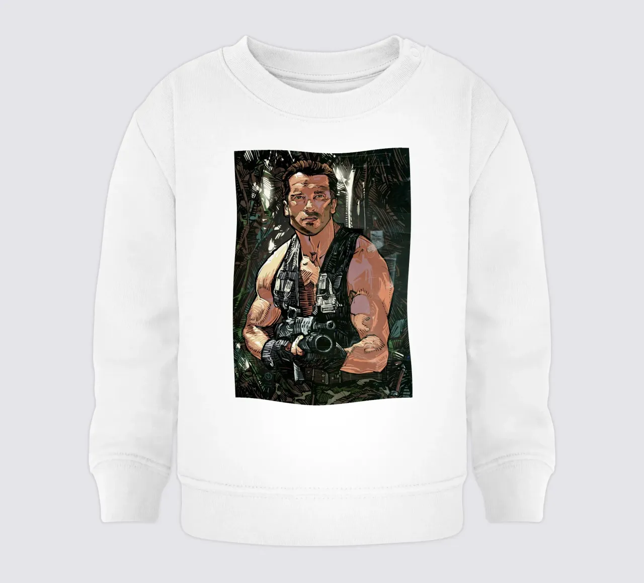 Commando Baby Sweatshirt von nabakumov