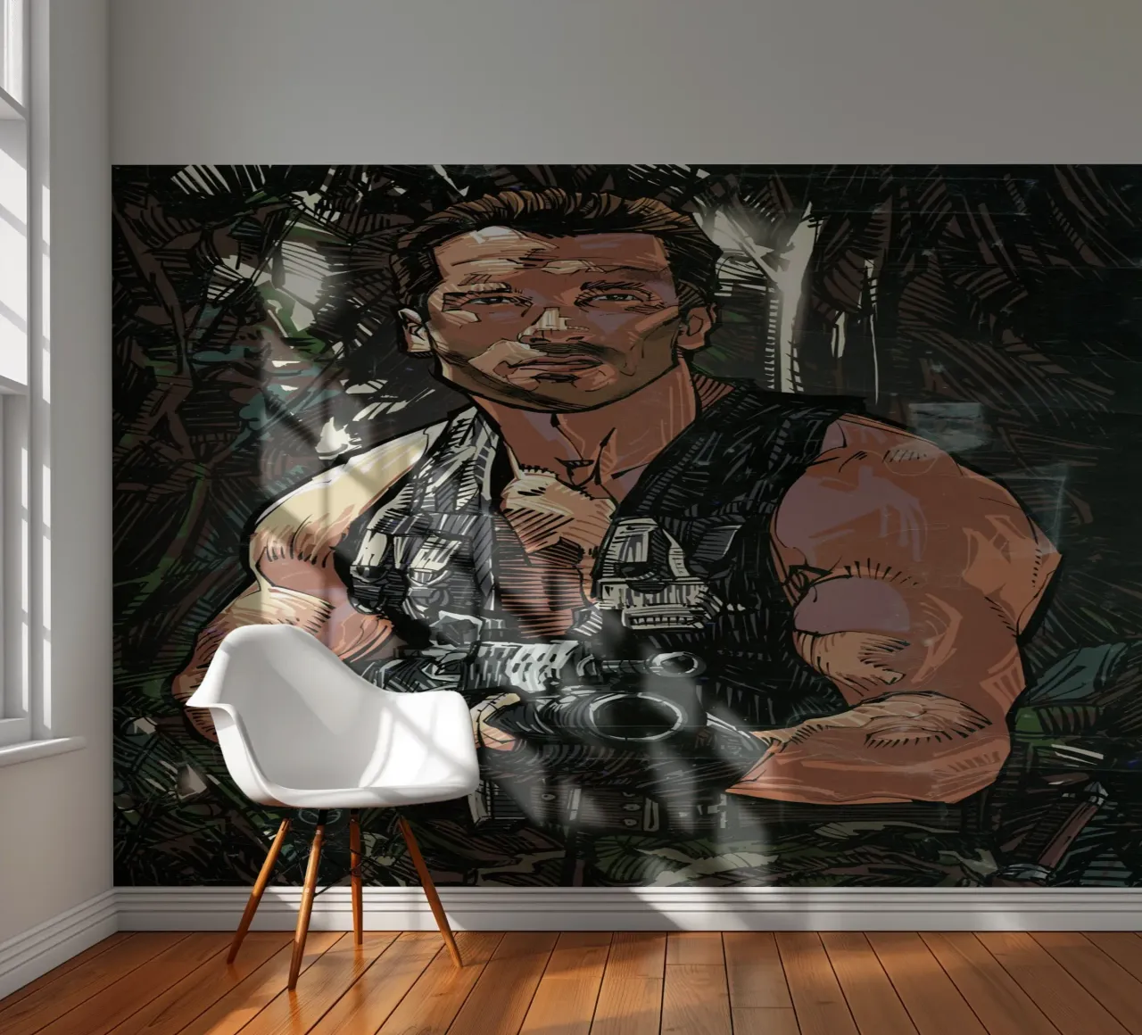 Commando fotobehang van nabakumov