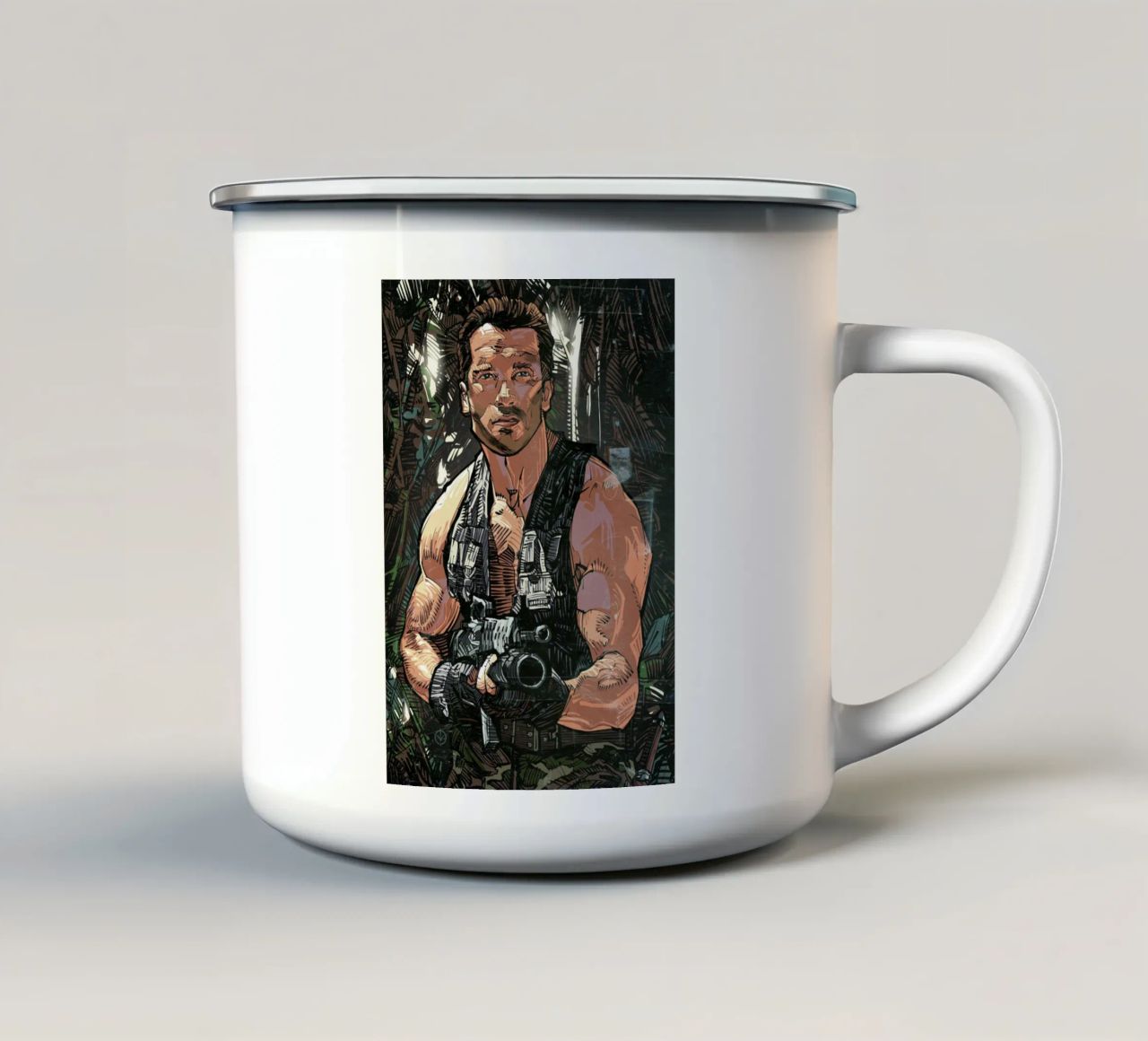 Commando tazza in smalto da nabakumov