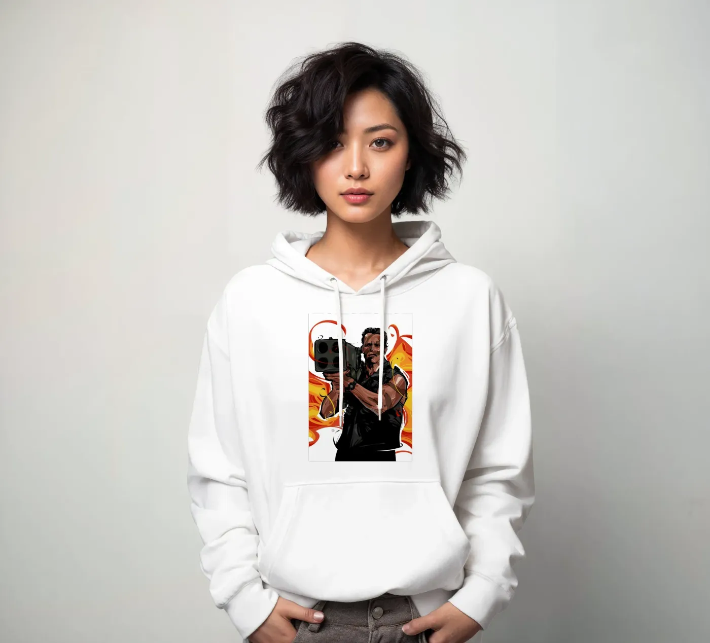 Commando hoodie by nabakumov