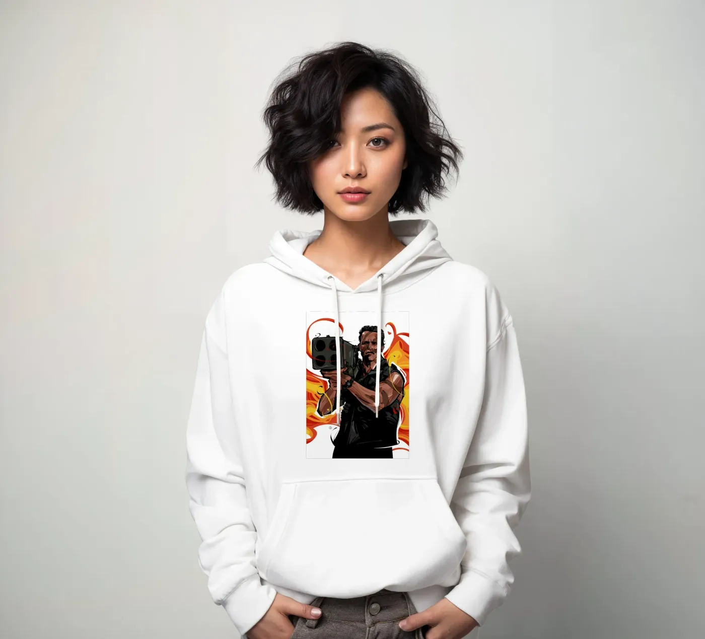 Commando felpa con cappuccio da nabakumov