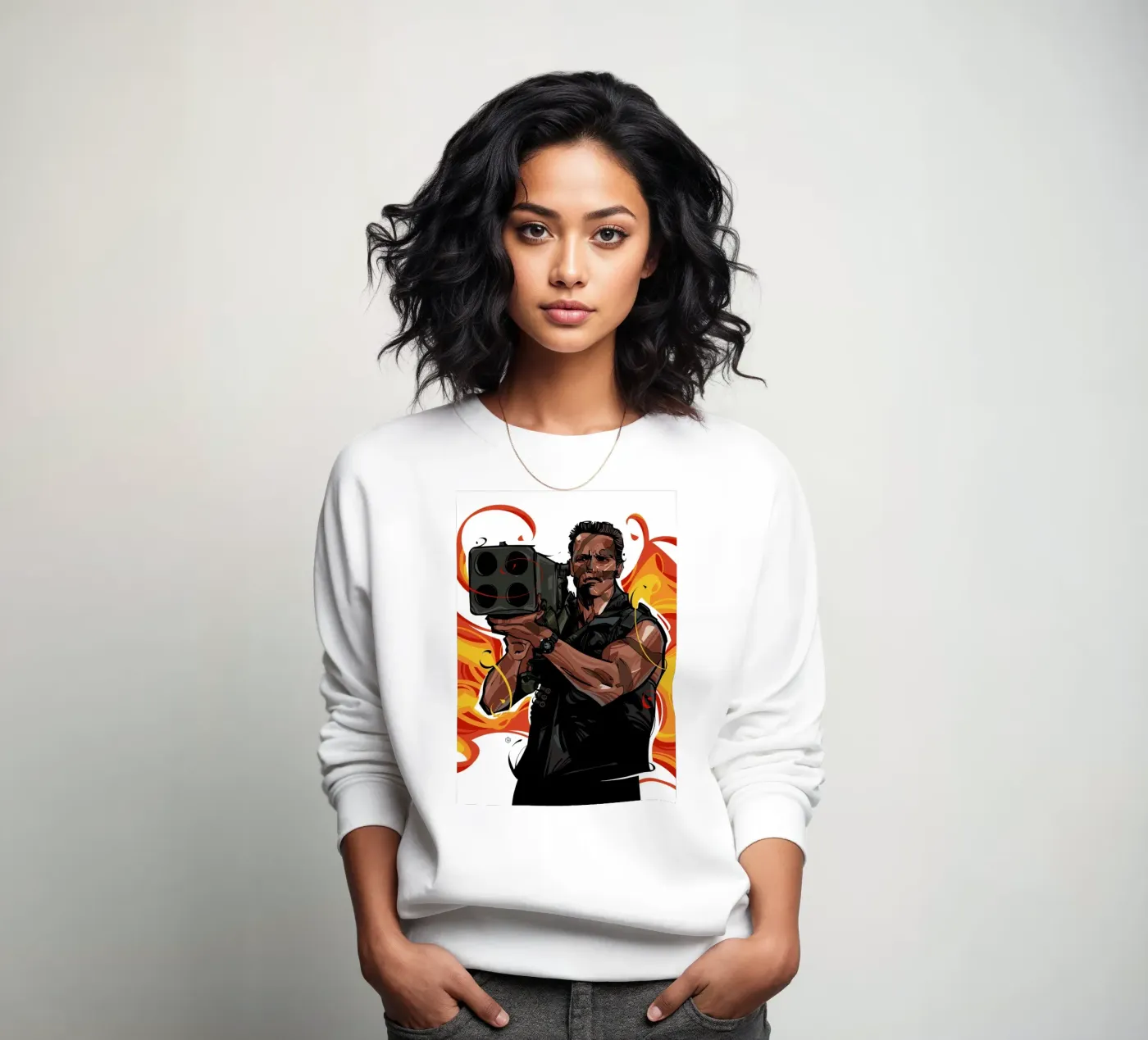 Commando sweatshirt van nabakumov