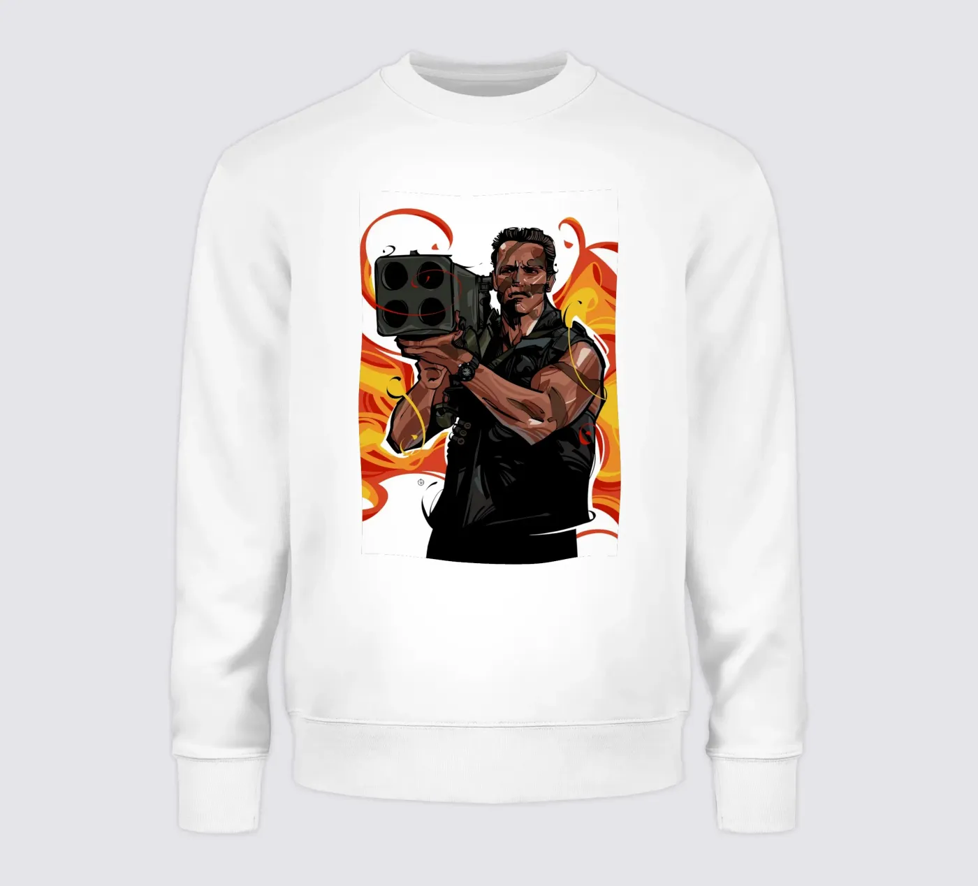 Commando sweatshirt by nabakumov