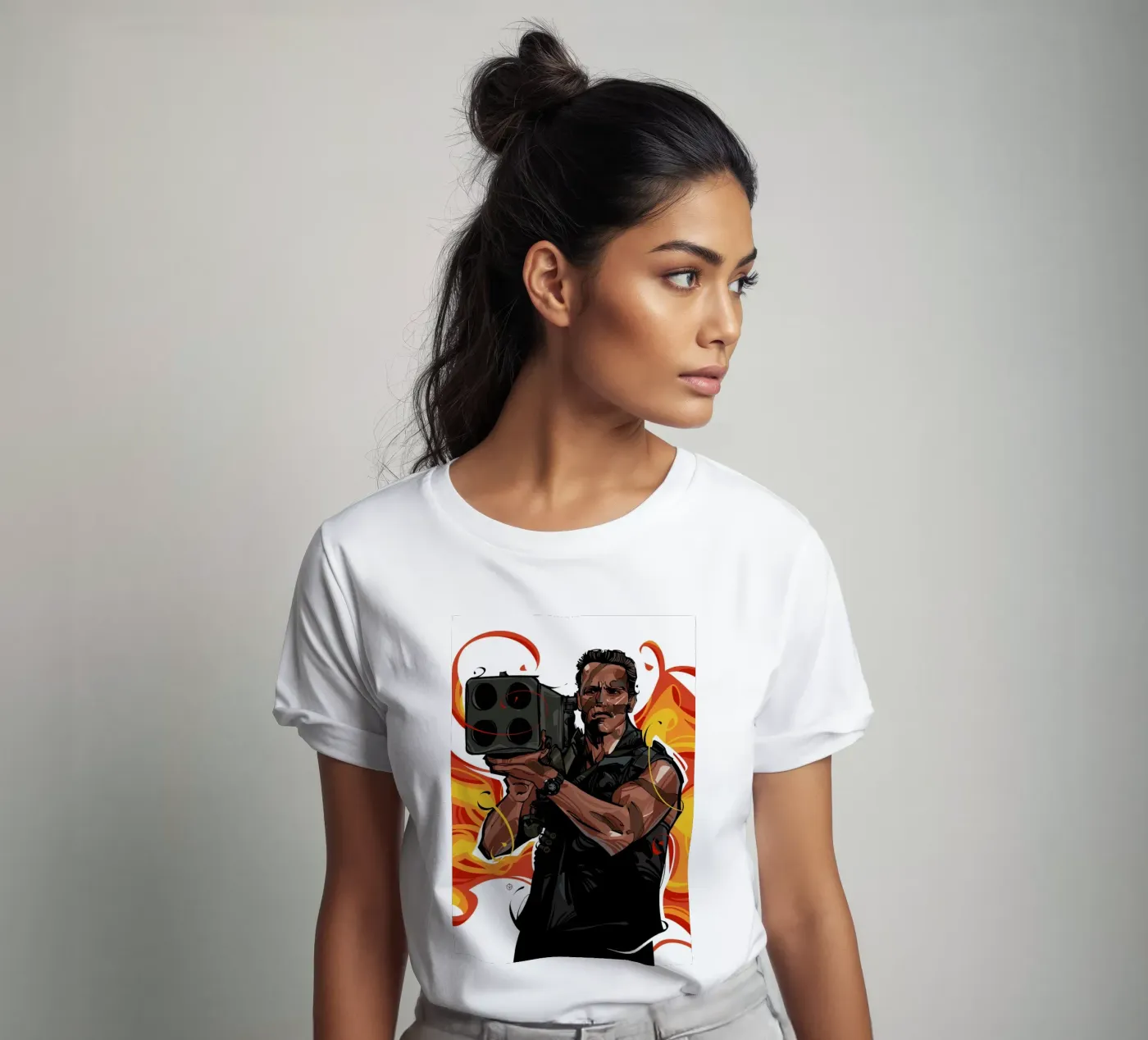 Commando t-shirt by nabakumov