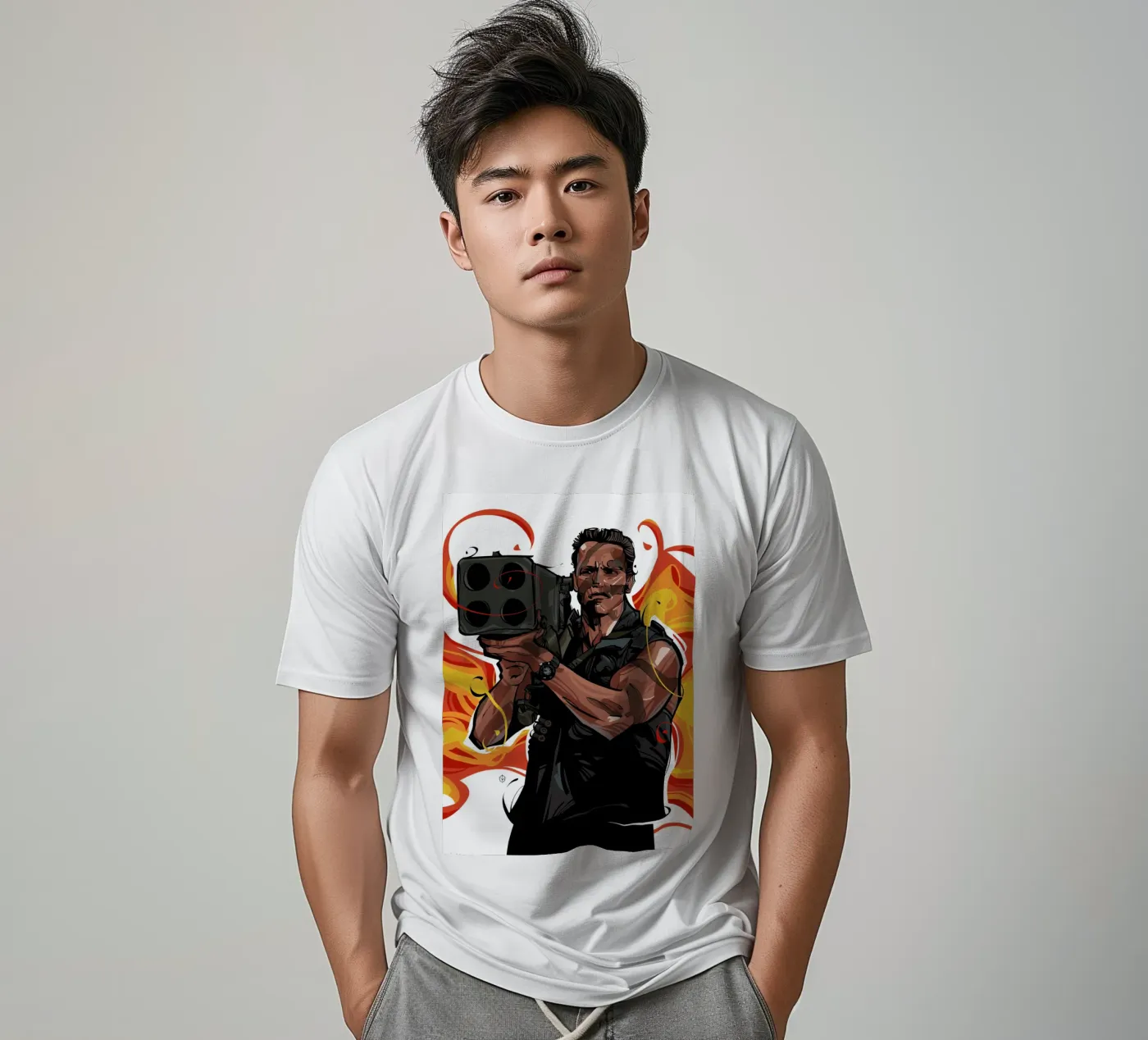 Commando t-shirt by nabakumov