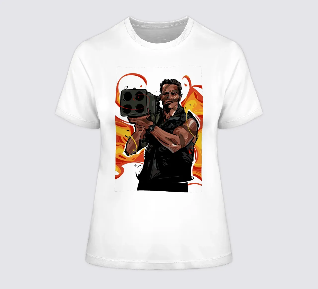 Commando t-shirt da donna da nabakumov