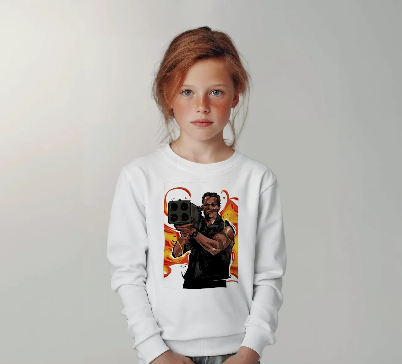 Commando kids sweatshirt by nabakumov