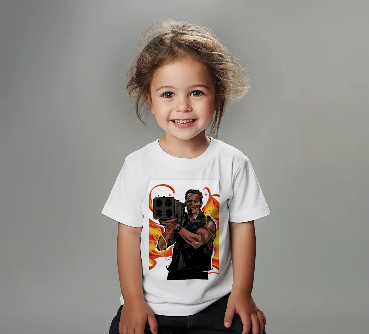 Commando Kinder T-Shirt von nabakumov