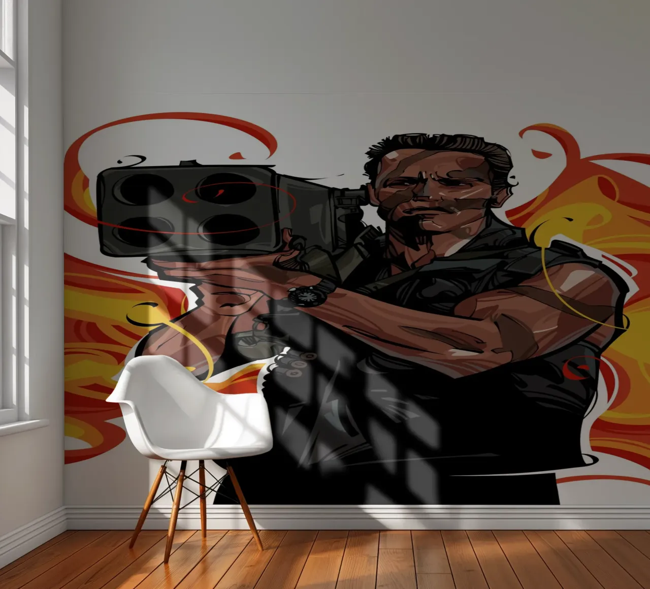 Commando fotobehang van nabakumov