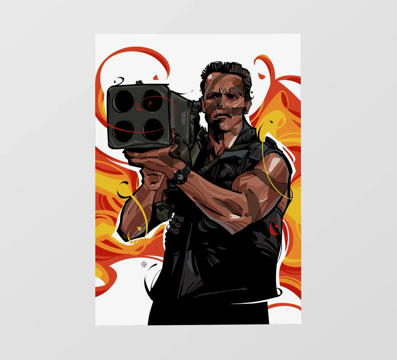 Commando fotobehang van nabakumov