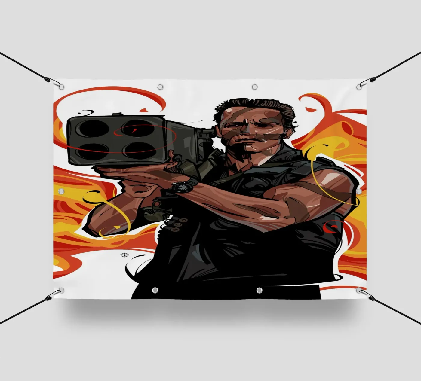 Commando pvc-zeil van nabakumov