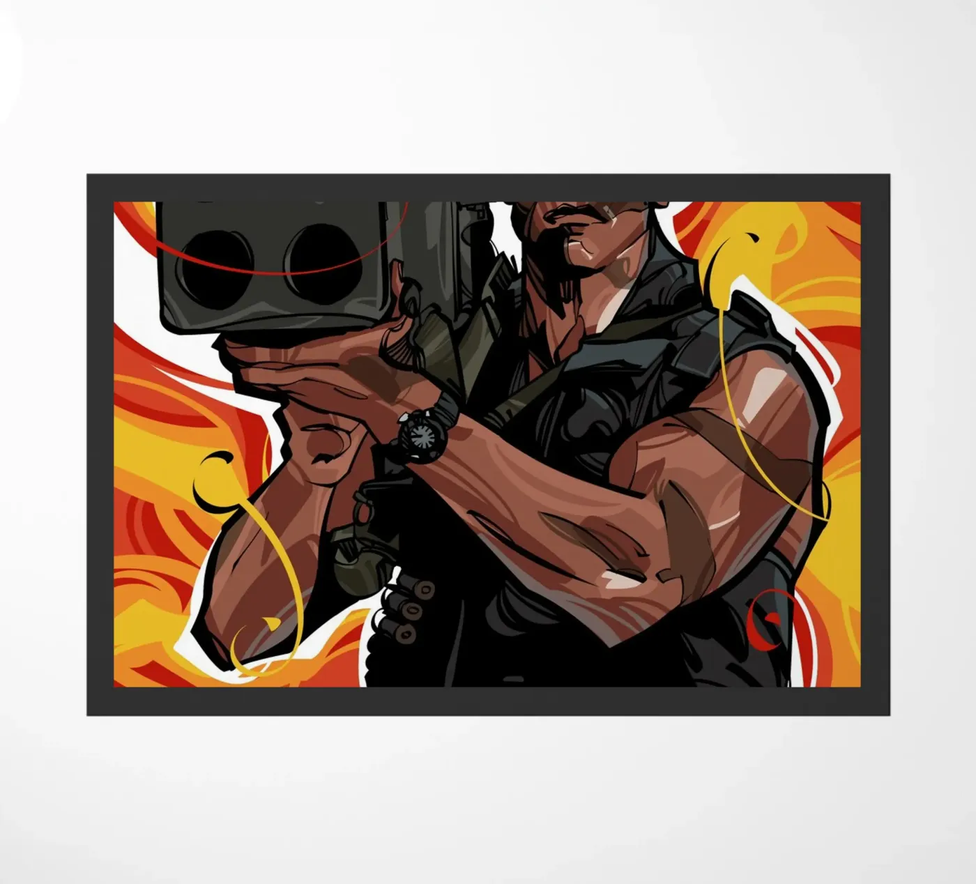 Commando Fußmatte von nabakumov