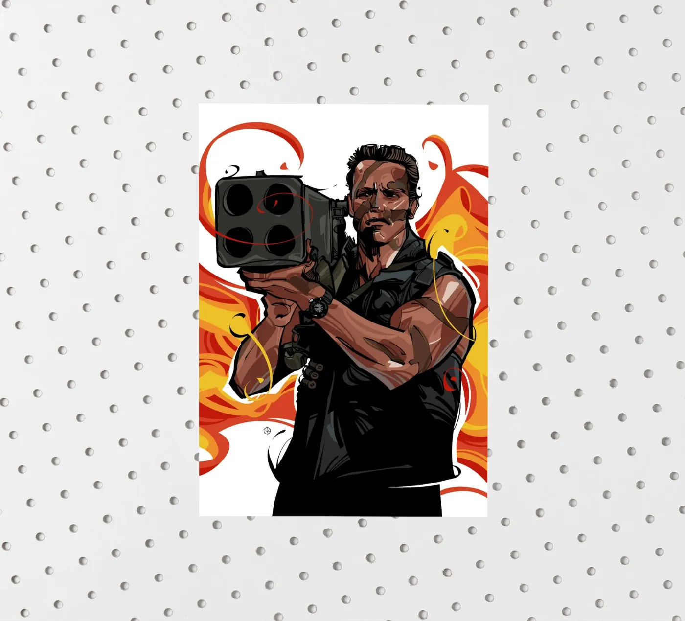 Commando autocollant de nabakumov