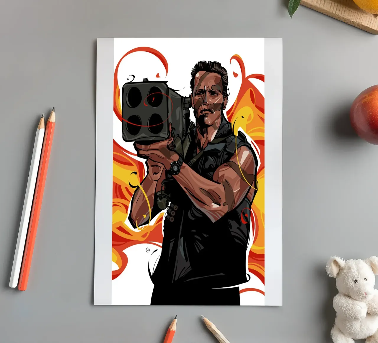 Commando Stickerbogen von nabakumov