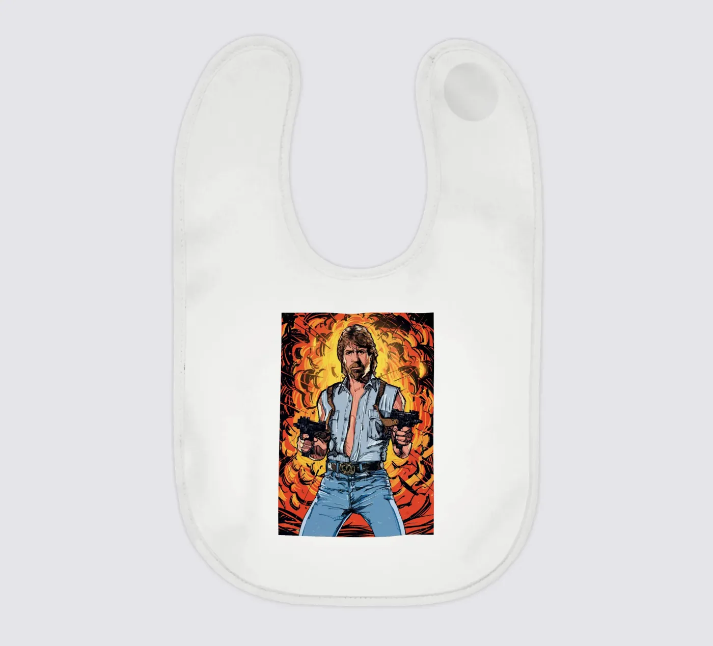 Chuck baby bib by nabakumov