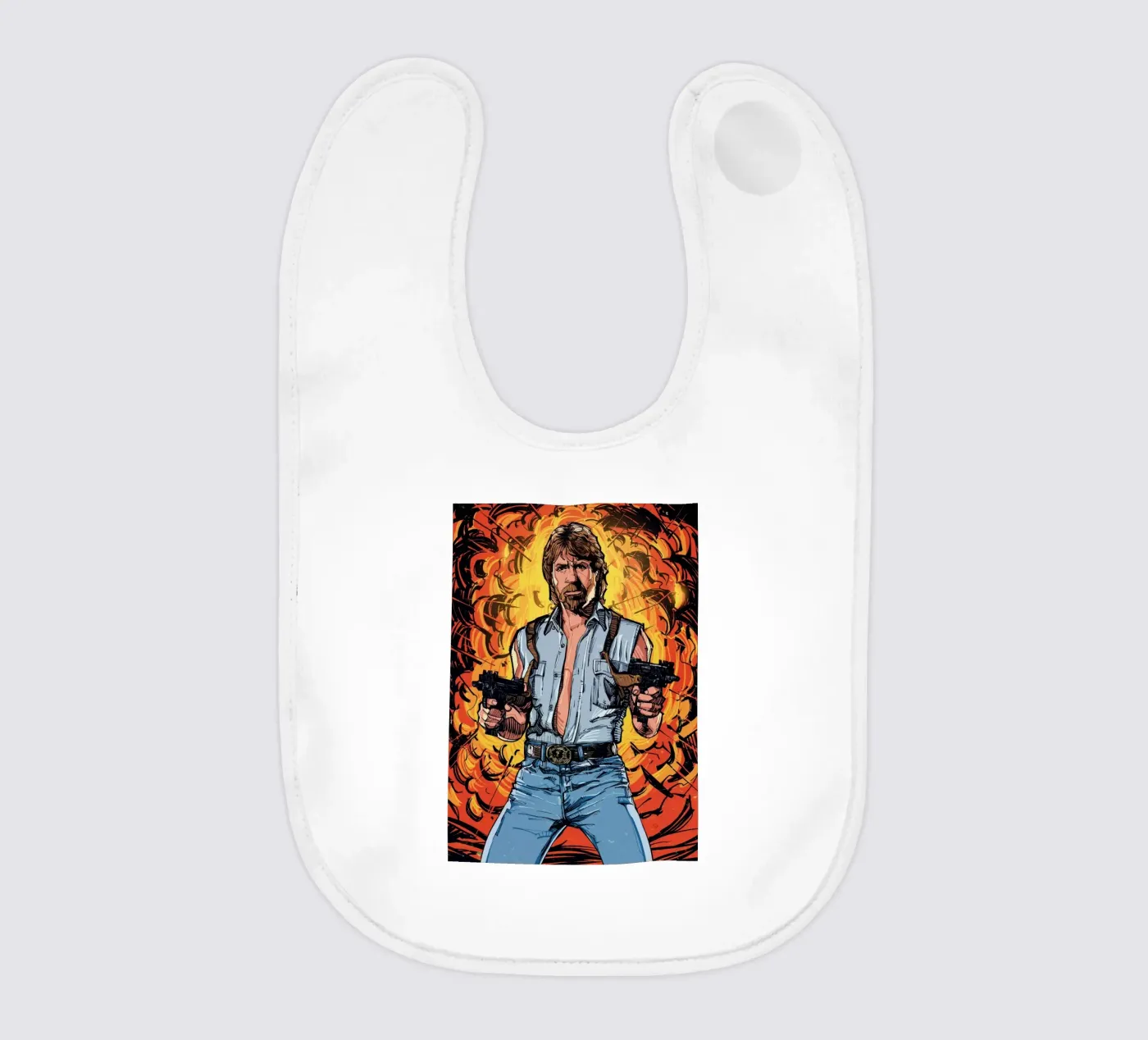 Chuck baby bib by nabakumov