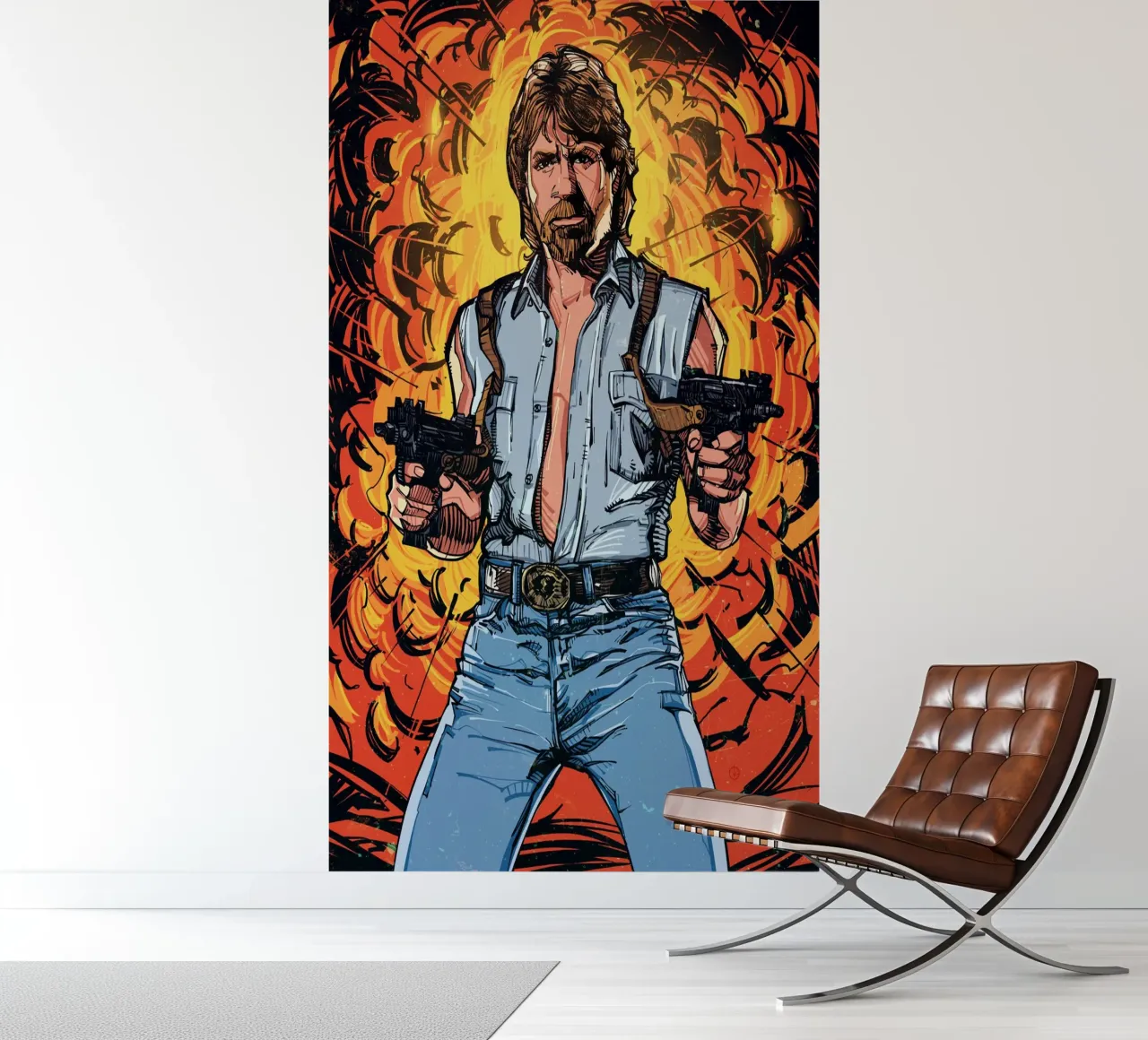 Chuck fotobehang van nabakumov