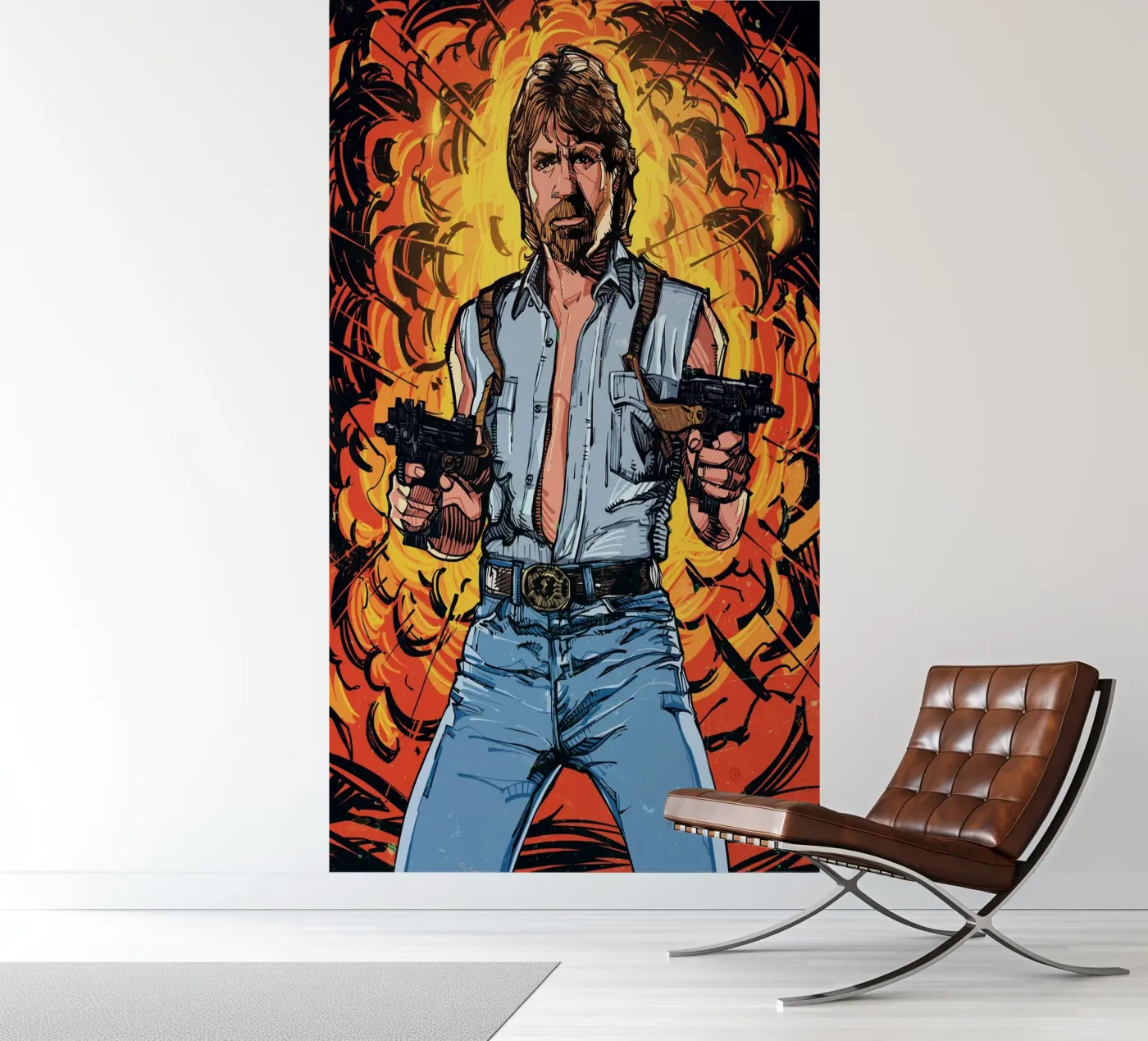 Chuck fotobehang van nabakumov