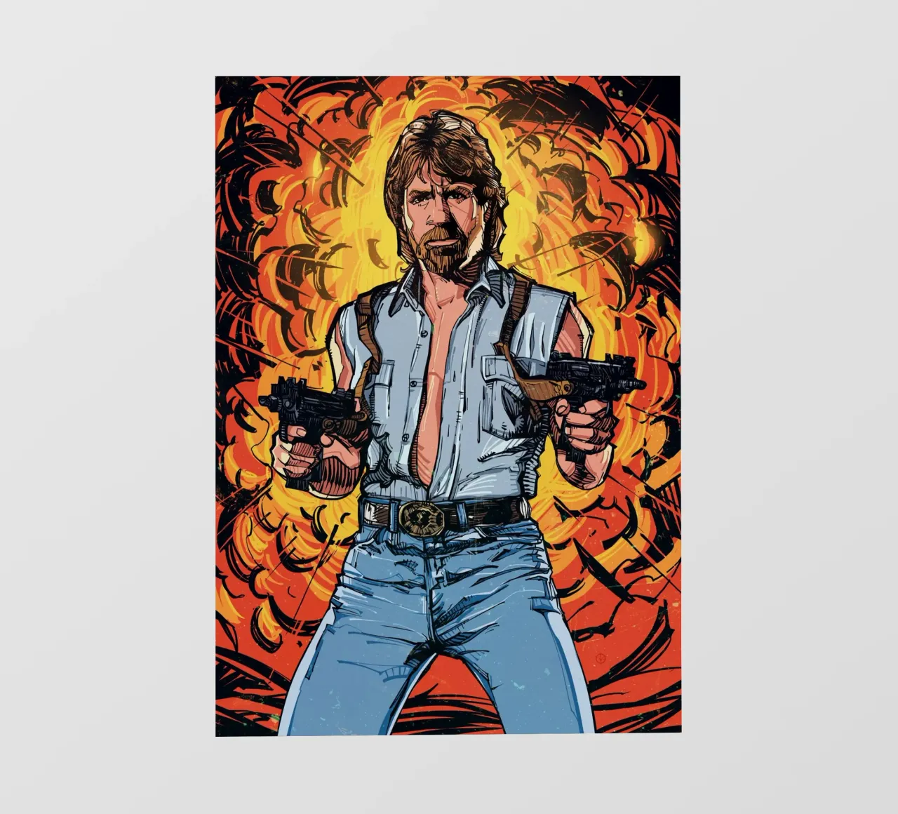 Chuck fotobehang van nabakumov