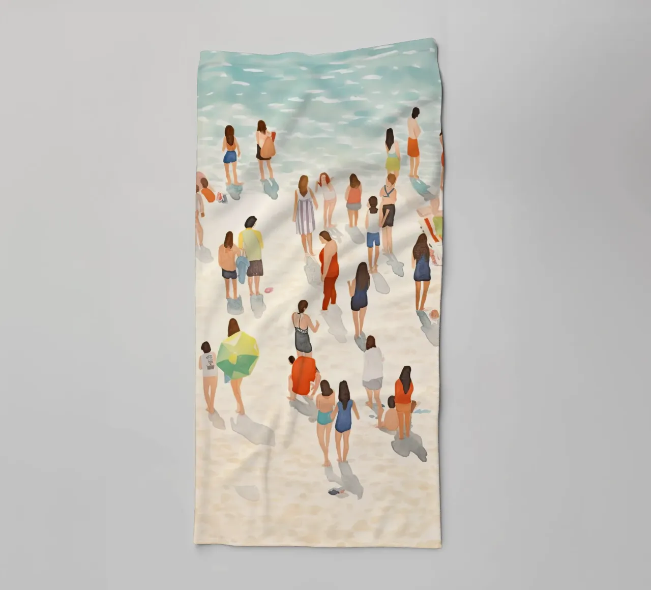 Splashing Into Joy towel by DaarbyN