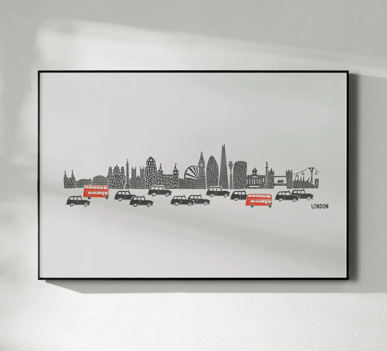 Panoramic London plexiglass da Fox & Velvet