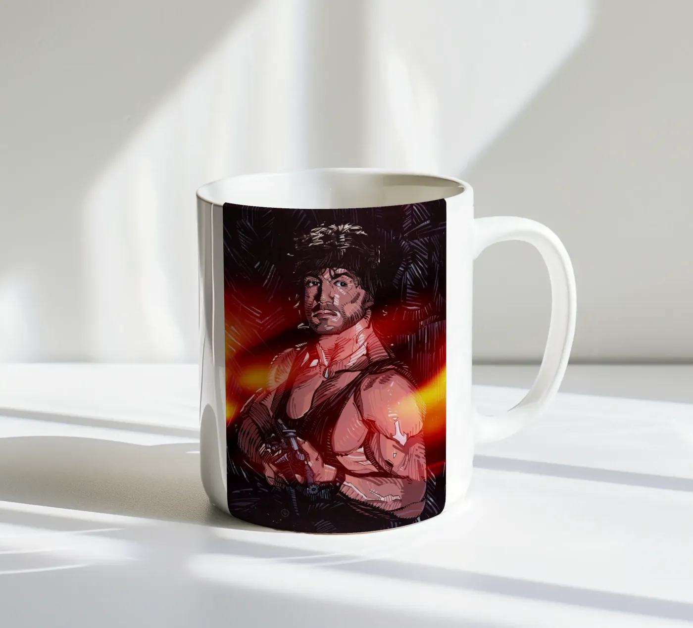 John ceramic mug by nabakumov