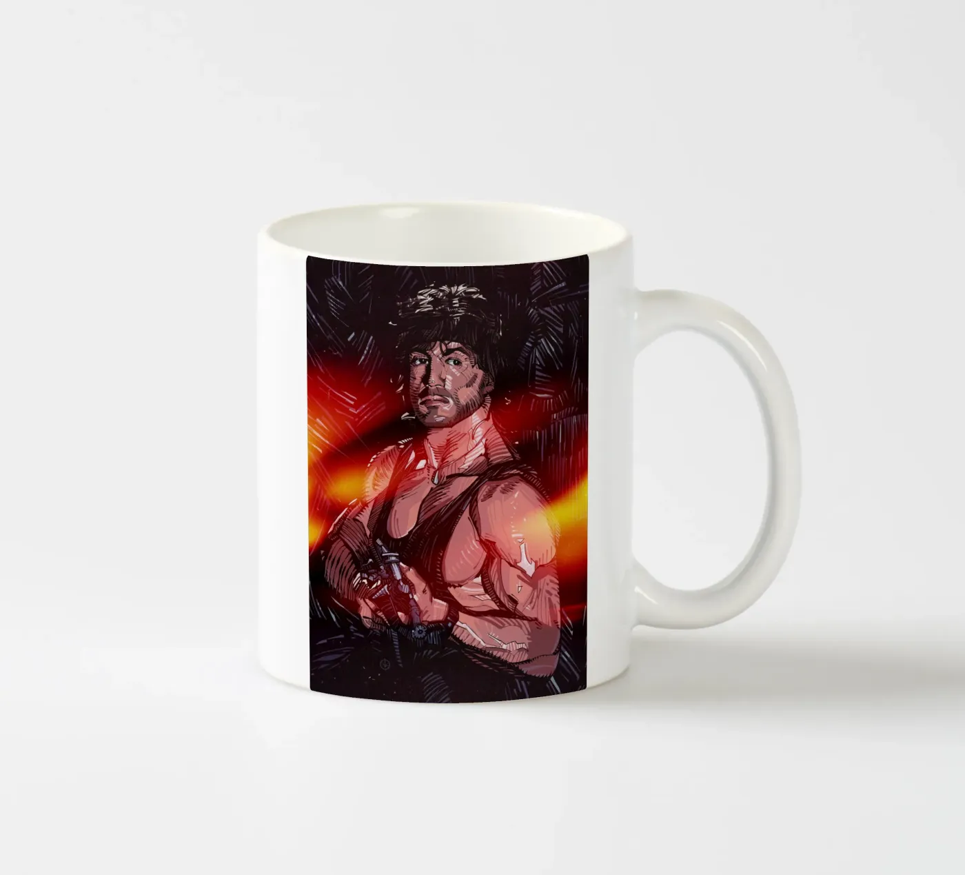 John ceramic mug by nabakumov