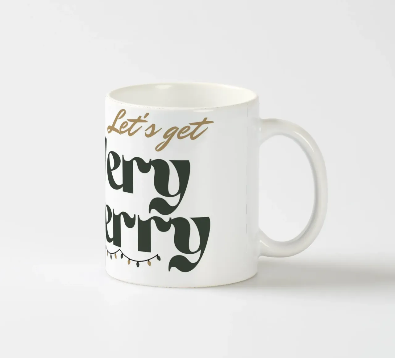 Very Merry tazza in ceramica da Dreamer10
