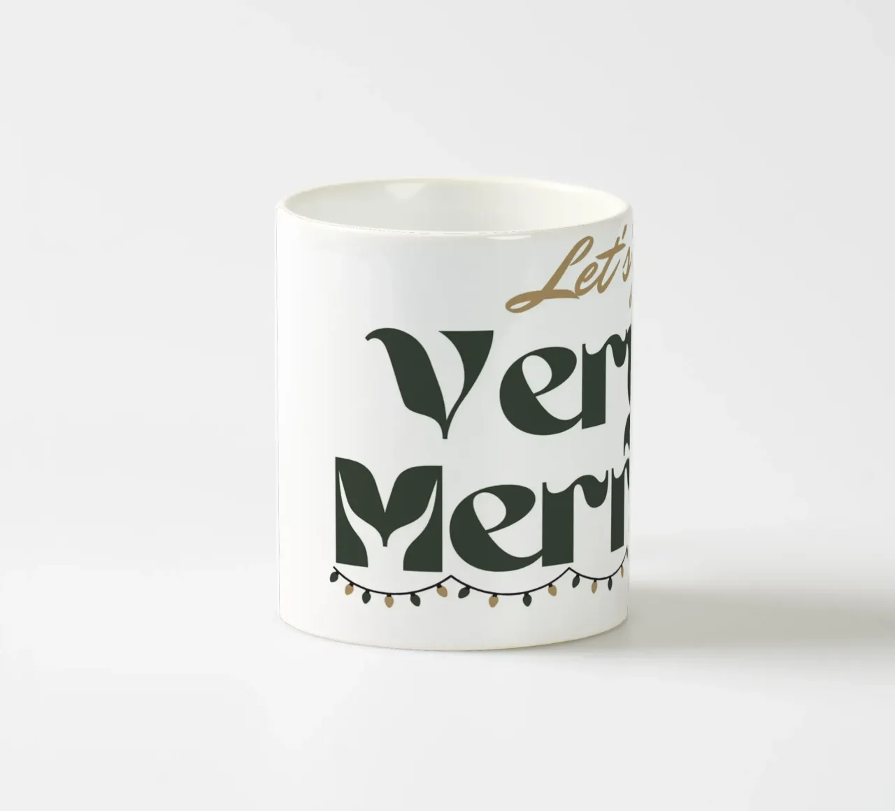 Very Merry tazza in ceramica da Dreamer10