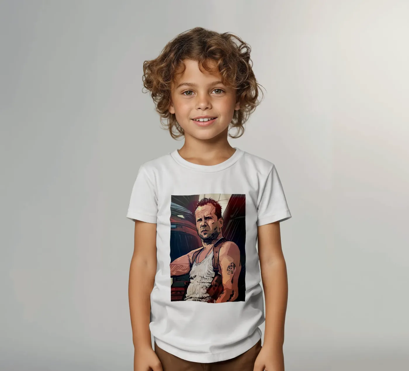 Die Hard t-shirt bambini da nabakumov
