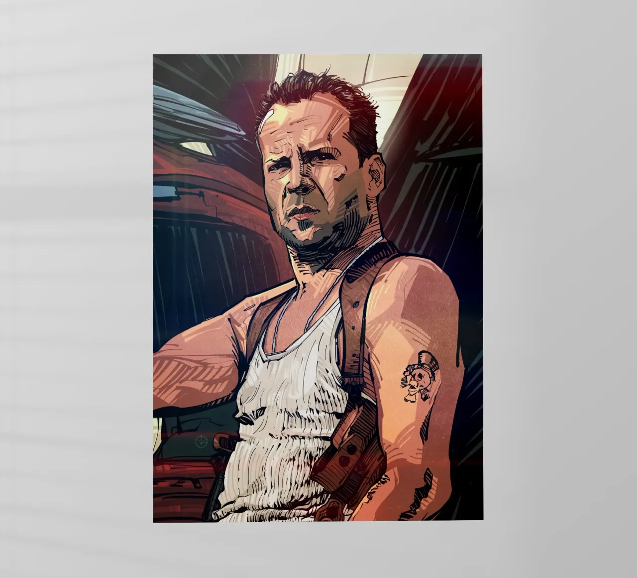 Die Hard pellicola backlit da nabakumov